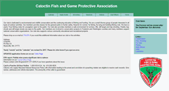 Desktop Screenshot of catoctinfishandgame.org